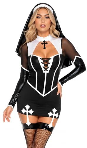 Leg Avenue Damen 2-teiliges Holy Hottie-Kostüm