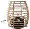 Lindby Tischlampe Ediz (Modern) aus Holz (1 flammig, E27) - Tischleuchte Schreibtischlampe Nachttischlampe Flurleuchte