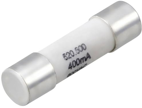 VOLTCRAFT VC 151/171 Sicherung für Multimeter (Ø x L) 5 mm x 20 mm 400 mA 600 V/AC, 600 V/DC Schnell Inhalt 1 Stk.