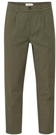 CASUAL FRIDAY CFMarc Herren Hose Stoffhose Chino mit Eingrifftaschen Gürtelschlaufen leicht elastisch Relaxed fit, Farbe: Deep Depths (190413), Größe: 36/30