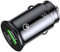 USB C Dual Car Charger -12V USB Socket [Dual Port Usb/usb c] Fast Car Charger Cigarette Lighter Socket Charging Plug for iPhone 16 Pro Max Plus 15 14 13 12 11 Galaxy S23. (Black)