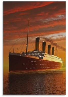 aaaaab FLYING MACHINE Poster, Bild, Metalldruck, Gemälde von Oscar Sotelo Living Wall für rustikales Badezimmerdekor, 20 x 30 cm, Drucke fürs Wohnzimmer