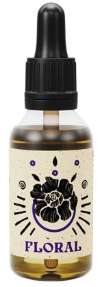 By Elementum Floral Bartöl natürliche Pflege mit 6 Pflanzenölen einzigartiger Duft von Mango Johannisbeere und Jasmin 30 ml