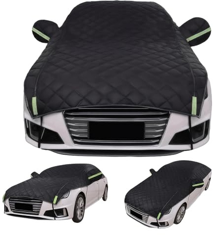 Auto Halbgarage Für Mercedes Benz SLK-Class SLK 320, Hageldecke für Auto, Auto Abdeckplane Wasserdicht, Autogarage Abdeckung, Atmungsaktiv Schutz vor Schnee h31