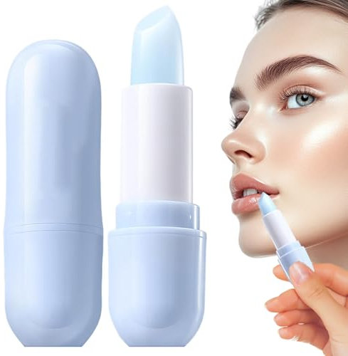 2-teiliger Lippenbalsam mit Hyaluronsäure erfrischender beruhigender pflegender feuchtigkeitsspendender Lippenbalsam beseitigt Lippenfältchen alkoholfreie sanfte Lippenpflege für alle Lippenhauttypen