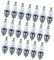 MUEOSI Bougies d'allumage 20 pièces for tronçonneuses Husqvarna 55 51 61 66 181 262 268 365 371 372 XP Bougie d'allumage pour Tondeuse à Gazon