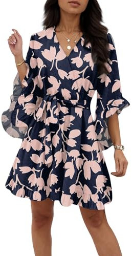 Robe Femme Chic Et Elegant D'Été De Cérémonie pour Ronde Boheme Communion Mariée Bohème Robe De Soirée Longue Femme Enceinte Infinity Soiree Paillette Sexy Coquine Hot Tablier (A22,M)