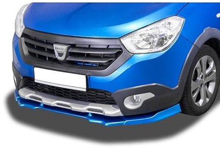 RDX Racedesign Frontspoiler Vario-X kompatibel mit Dacia Dokker Stepway 2012-2021 & Lodgy Stepway 2012-2022 (PU)