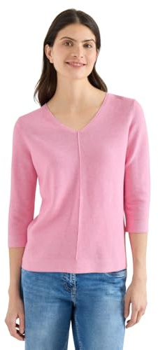 Cecil Damen 3/4-Arm Pullover mit Struktur
