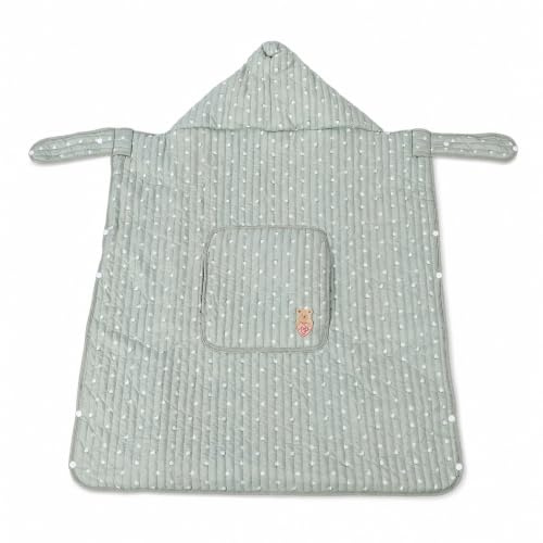 Vvikizy Couverture de Porte-bébé Multifonctionnelle, Cape Souple, Couverture de Poussette pour Quatre Saisons, Coupe-Vent pour bébé