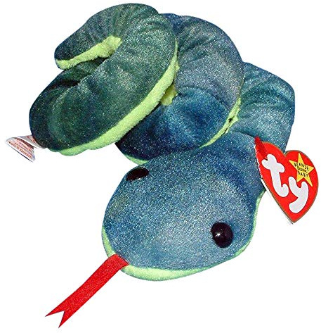 TY Beanie Baby - Hissy the Snake