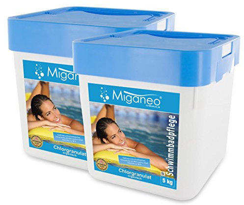 Miganeo Chlorgranulat 10 kg - Schnelllöslich | Effektiv | Neutralisierend