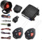 Typ 17 Auto-Zentralverriegelung Universal Auto Remote Central Kit Fahrzeugtürschloss mit Stoßsensor + Contorl-Box + 2 Ersatz-Fernbedienung für Auto-Zentral-Türschloss