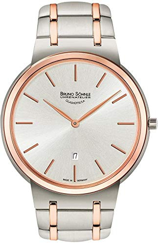 Bruno Söhnle 17-63161-244 Herrenarmbanduhr flach & leicht