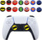 14 Stück Analoger Daumengriff-Stick-Abdeckung, Dualsense Controller Game Remote Joystick Cap, rutschfeste Silikon Griff Schutzhülle für PS5/PS4/Xbox Onee/360/Nintendo Switch PRO