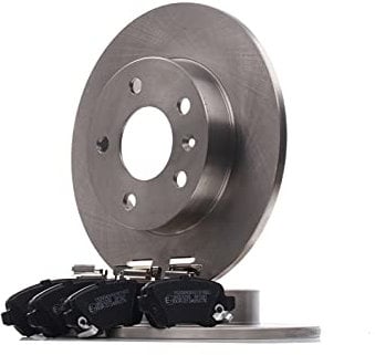 RIDEX 3405B0456 Bremsenset Hinten 264mm - Bremsen Set mit Bremsscheiben und Bremsbeläge Satz