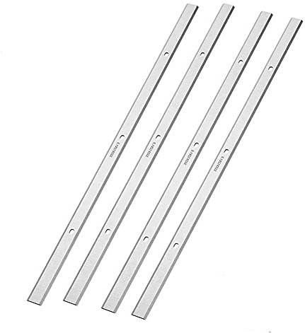 Lames de raboteuse HSS 4PC 13 -1/2 '' pour Metabo DH330 DH316 ensemble de lames de rabot à bois électriques industrielles, comme indiqué
