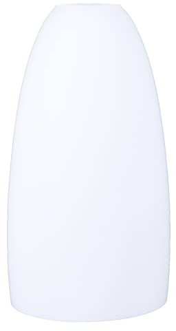 H4L Abat-jour en verre blanc mat Ø 130 mm E27