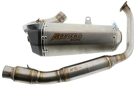 Auspuffanlage Radical Racing GP Pro (Racing Version) passend für Yamaha MT 125 (2020 bis 2020, RE39) AMZ-RR.004.54-RACE.v394
