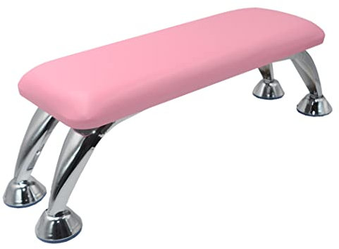 Pink Manicure Pillow Nail Cushion Nail Arm Rest, Nail Hand Pillow Pad Manicure Foot Cushion Beginner Manicure Hand Cushion Nail Stand Technician Table Leather non-slip Desk for Nail Art