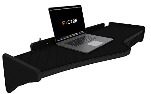 F-CORE Tische auf dem armaturenbrett LKW für Scania R 01.05-12.10 Doppel Mit schublade LED Panel 24V SCHWARZ