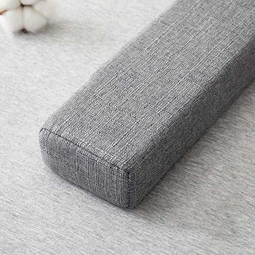 SJH Matratzenfüllkissen für Bettbrücke, Memory-Schaumstoff, Kopfteil/Wand/Bett, rechteckiges Kissen, Doppelbett-Anschluss, um ein Herunterfallen zu verhindern