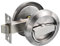 PATIKIL Rond Encastré Porte Serrure, Inox Acier 304 Cachée Encastré Tasse Porte Poignée, Meubles Tirettes Loquet Bouton pour Vie Privée Poche Porte, Argent