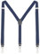 Ausukler Hosenträger Damen und schlanker Herren Extra Stark 2,5cm mit Karabiner Haken Elastischen Riemen für Jeans (Marineblau)
