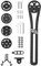 ROCKBROS Supporto per Ciclocomputer Bici, Supporto Integrato computer Bicicletta, Supporto per Prolunga Manubrio, Staffa Compatibile per Computer Garmin, Bryton, Wahoo, Giant, Videocamere, Luci Bici