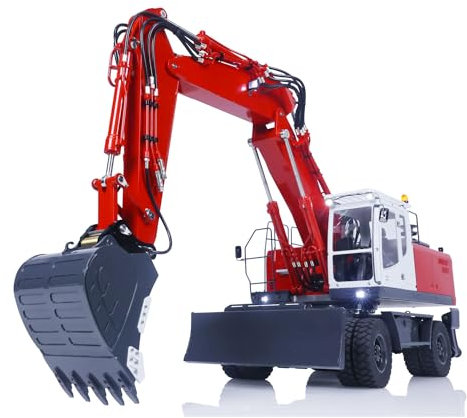 TOUCAN RC HOBBY LESU 1/14 3 Arms RC Hydraulischer Radbagger ET30H RTR PL18EV Fernbedienung