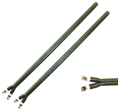 GOLDMAN SERVICE| Set de 2 Resistencia Pinza Monoblock para Termo Eléctrico | Largo 410 mm | Potencia: 1000 Vátios