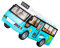 NESTINGHO Bus Spielzeugauto Schulbus Mit Lichtern Simulation Bus Spielzeug Lernspielzeug Spielzeug Für Kinder Gelbes Busspielzeug Gelbe Busfigur Spielzeug Kompakte Busmodelle Abs