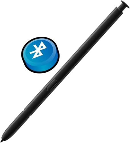 Galaxy S23 Ultra S Stylo avec fonctionBluetooth pour Samsung Galaxy S23 Ultra 5G Stylet avec télécommande pour Galaxy S23 Ultra Stylo de Rechange(Noir)