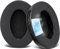SOULWIT Cooling Gel Earpads Cushions for Audio-Technica ATH M50X/M40X, HyperX Cloud/Alpha, SteelSeries Arctis, Ear Pads for Sony MDR-1ABT/1RBT/1RNC/7506, Turtle Beach Stealth 420X/600 - Black Square