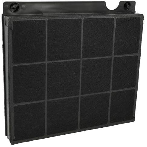 vhbw Filtre à charbon actif compatible avec Bosch DWA06E661/01, DWA06E661/02, DWA06E661/03 hotte aspirante