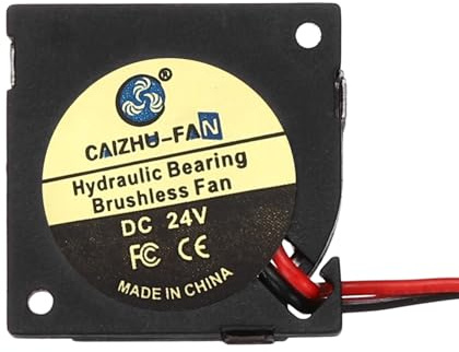 sourcing map 2006 Fan 20mm x 6mm 4/5 Inch 12V Small Plastic Cooling Fan 2 Pin for Computer PC Case CPU Heatsink 3D Printer Desktop Cooling Router Server(1 PCS)