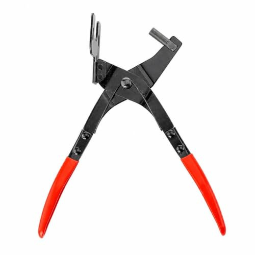 FccsiKoa Automotive Exhaust Clamp Exhaust Hanger Pliers Removal Tool Separator Puller with Hinged Jaw Head and Heavy Duty Carbon Steel Suitable for, 35 11 6 Cm, Basic Version