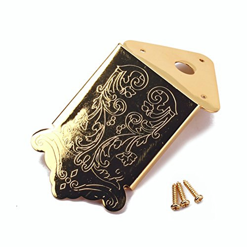 SUPVOX Mandolin tailpiece for 8 string arched top mandolin with screws