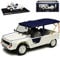 Citroen Mehari Weiss mit Blau 1968-1987 1/18 Norev Modell Auto mit individiuellem Wunschkennzeichen