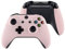 eXtremeRate Cover Grip per Xbox One S X Controller Model 1708,Custodia Frontale Case Scocca Copertura Impugnatura Shell Ricambio per Xbox One S X Joystick-Rosa