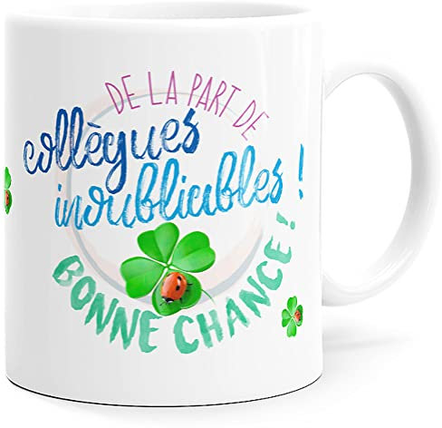 Luigi Collection Mug Humour Collègue Tasse Message Drôle Rigolo. Idée Cadeau Original pour Départ en Retraite Mutation Travail Bureau Homme Femme pour Anniversaire Noël Souriez dès le Réveil.