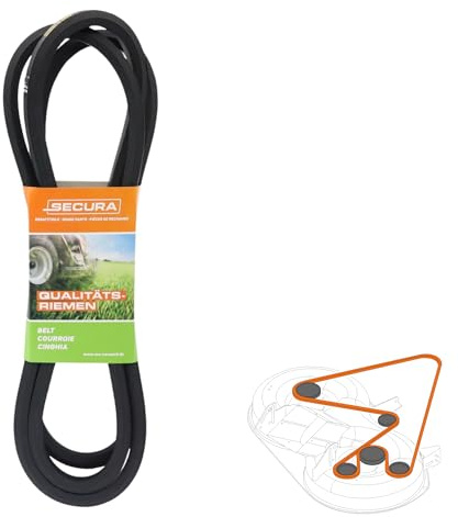 SECURA Keilriemen Mähwerk AA112 kompatibel mit Husqvarna 532402009-532169178 - 169178