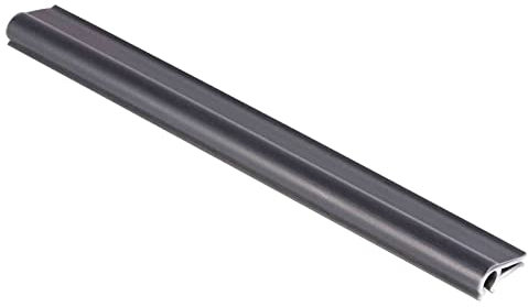 Zaundirekt Befestigungsclips Sichtschutz Klemmschienen für Zaun Sichtschutzstreifen. 25 Stück Kunststoff Clips in RAL 7016 Anthrazit für PVC Streifen, Doppelstabmatten, Stabmattenzaun, Gartenzaun
