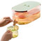 JINGLING Bebidas 5 L con Grifo, Jarra Agua para frigorífico, Agua Gran Capacidad, Zumo, Bebidas para Leche, Vino Tinto, Agua fría,
