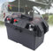 Boîtier de batterie pour moteur de bateau, moteur électrique, bateau pneumatique, bateau, camping-car, double ports USB, boîte à batterie, bateau