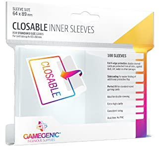 Gamegenic, Closable Inner Sleeves