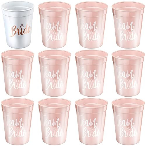 Cisolen 12 tazas de tribu de novia, tazas de despedida de soltera, tazas de novia y equipo para despedida de soltera, fiesta de compromiso, despedida de soltera, fiesta de mujer