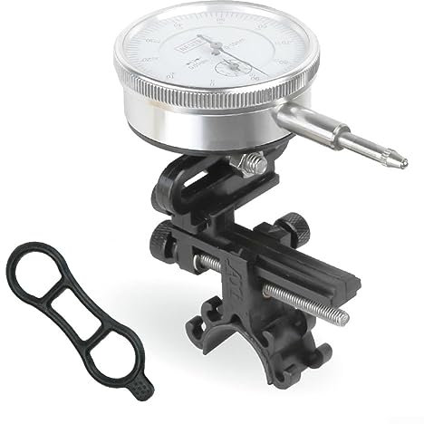 ZYNCUE 1PC Bike Wheel Truing Stand Bike Rims Adjustment Tools Wheel Truing Tool Part Accessories with Percentage indicator, Easily True & Remove (Black)