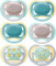 Philips Avent Ultra Air Day & Night Schnuller Set 18+ Monate, 6 Stück, inklusive Transport- und Sterilisationsbox, 18+ M, Uni Mix