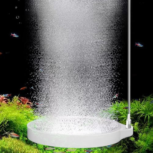 Luftsteine Aquarium, Aquarium Luftstein Sauerstoff Stein, 150mm Aquarium Sprudler, Sauerstoff Stein Auströmer Nano-Blasen-Stein, Rund Sauerstoffblasen-Diffusor Für Nano Air Pumpen Eimer Aquarien